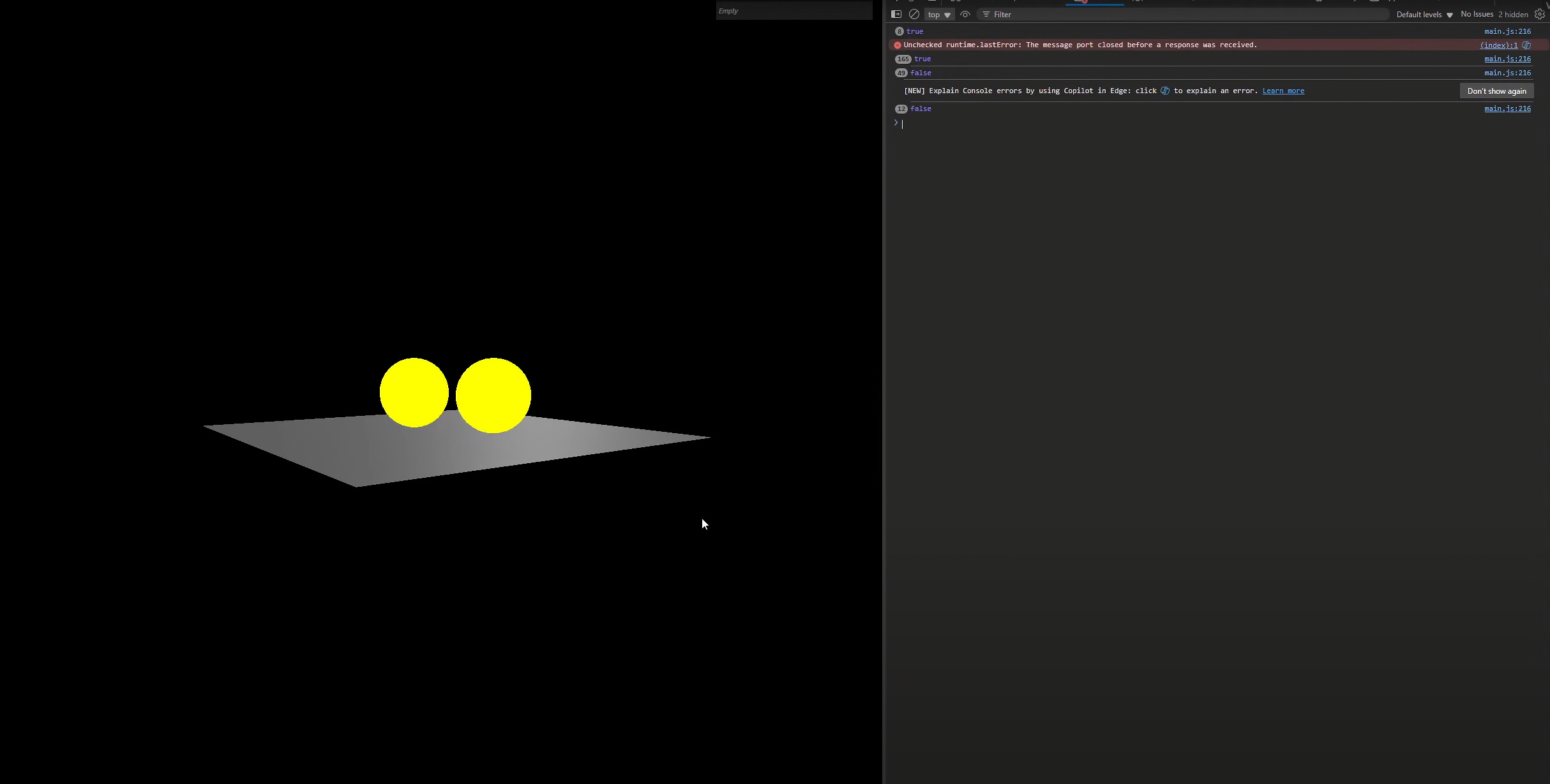Polygon collision visualizer
